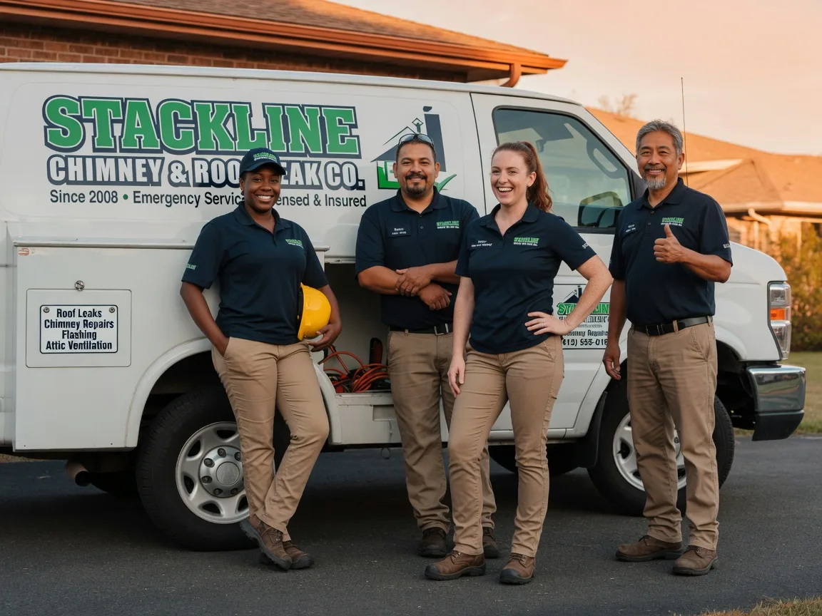 Chimney flashing repair company in West Green, GA